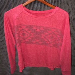 Soft and sexy red long sleeve